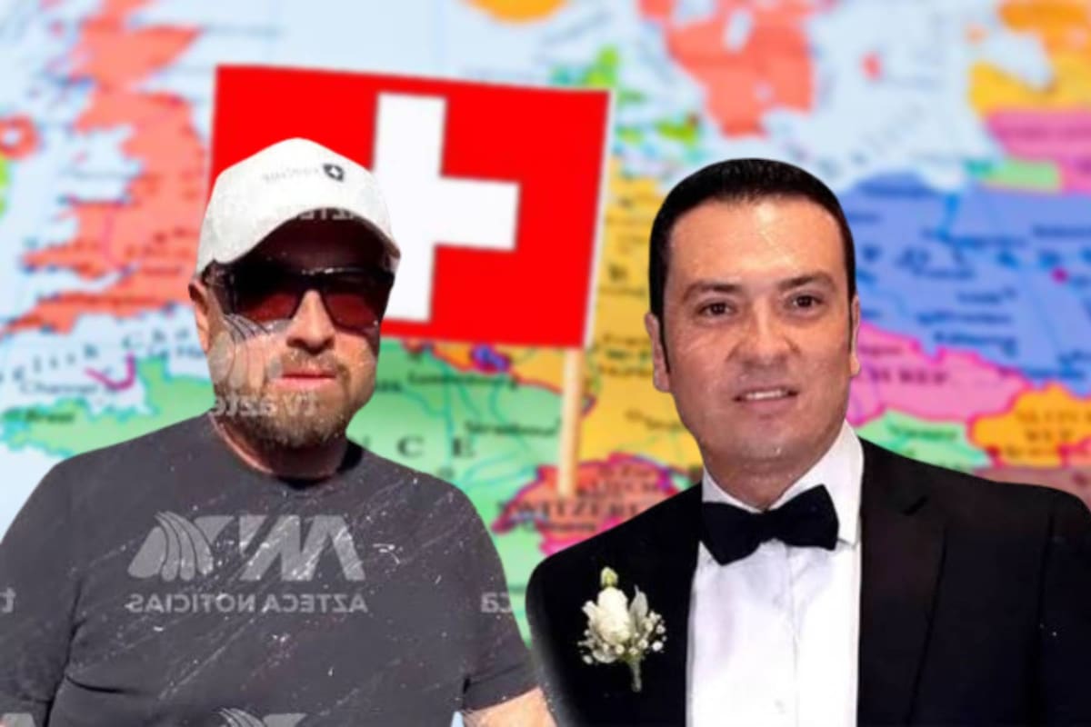 Amílcar Olán reapareció en Suiza y le arrebata celular al reportero Irving Pineda para evitar entrevista