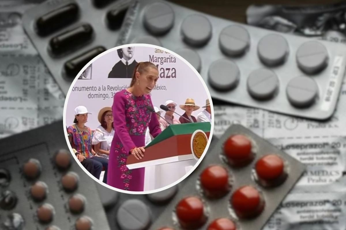 Sheinbaum afirma que hay un 85% de abasto de medicamentos en el País a dos años de su arribo al poder