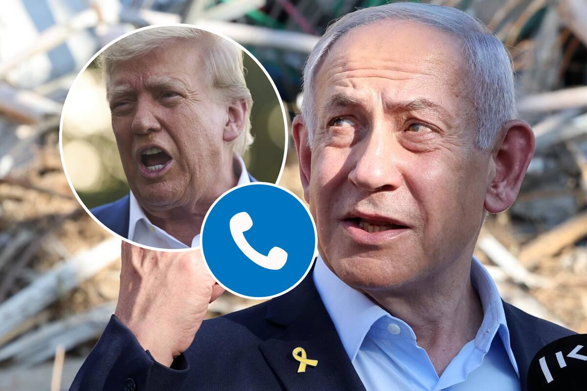 Trump le alzó la voz a Netanyahu y exigió “detener ataques”, pero el primer ministro israelí poco dijo durante la llamada, según el informe del Jerusalem Post