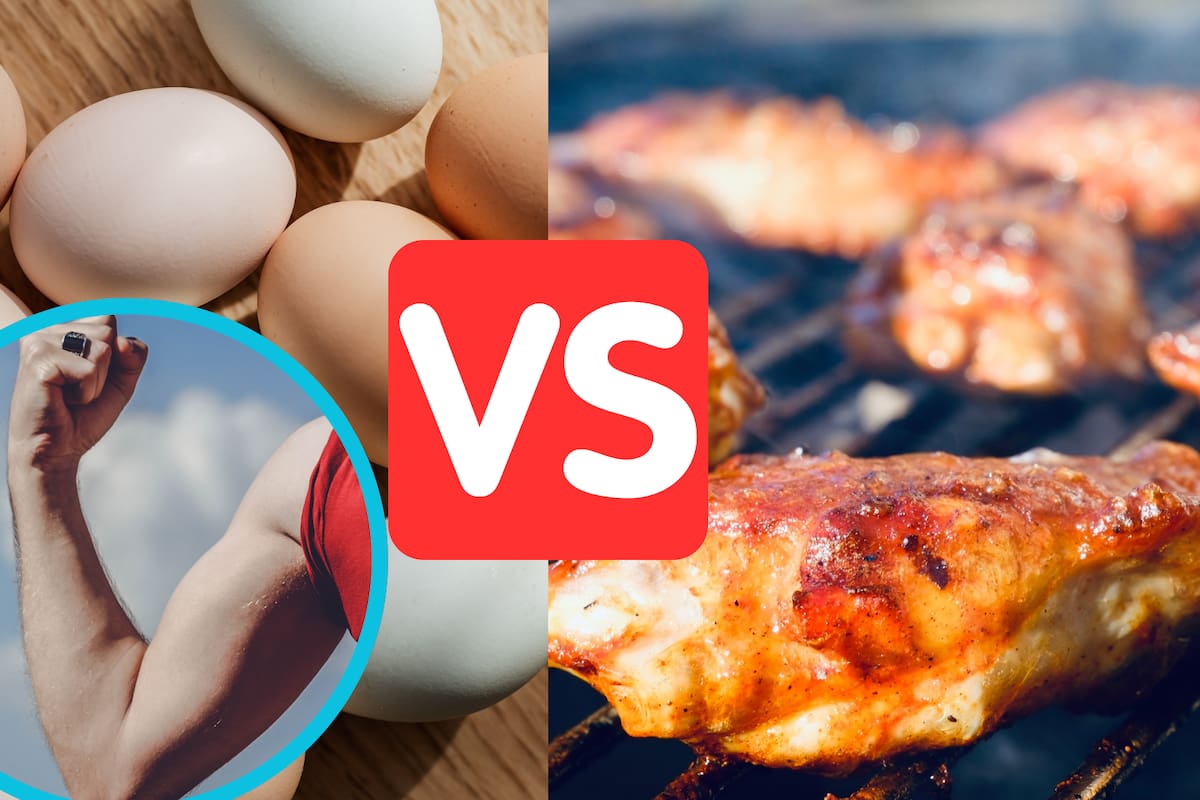 Huevo entero o pollo: qué dice la ciencia sobre la mejor proteína para ganar músculo
