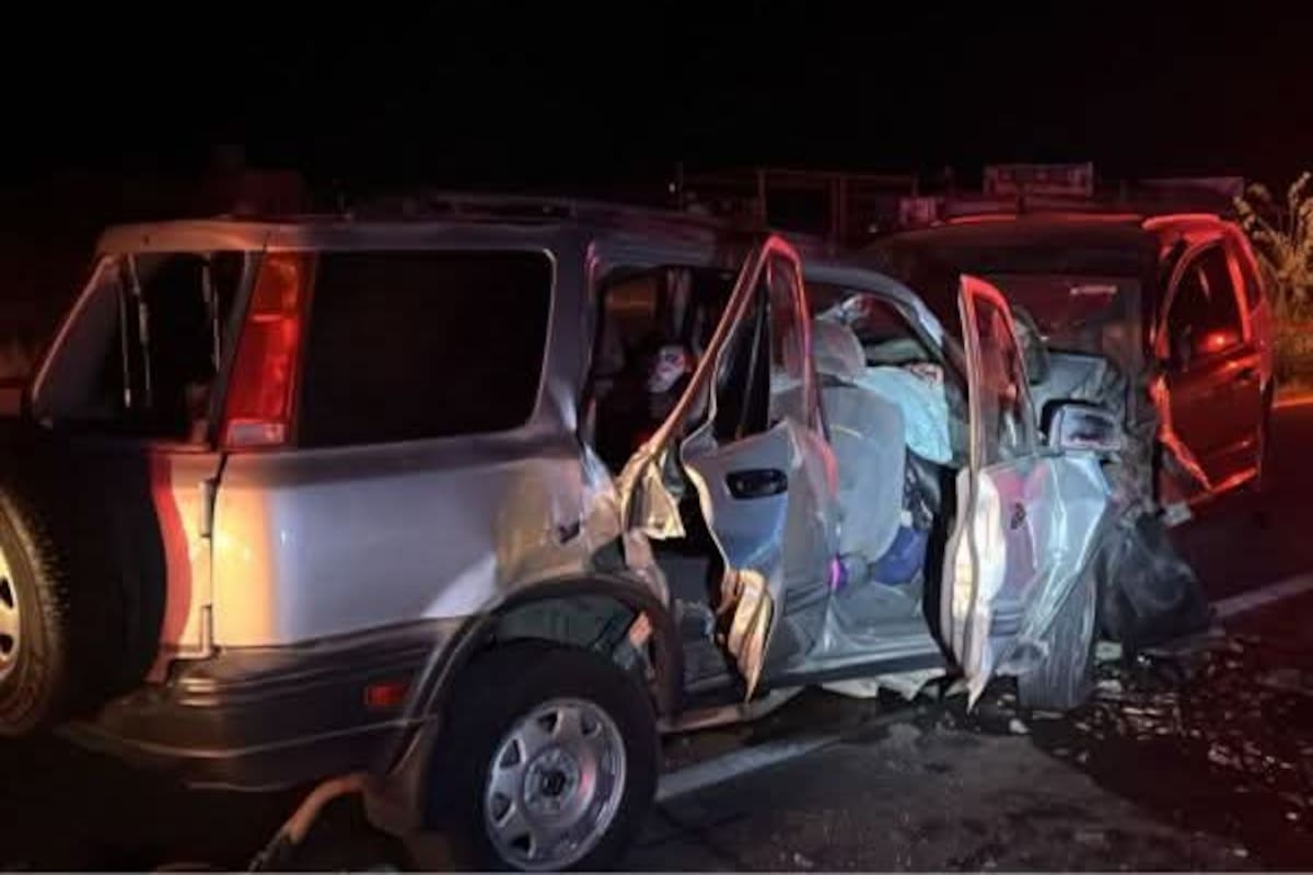 Mueren 5 tras choque en carretera a San Felipe
