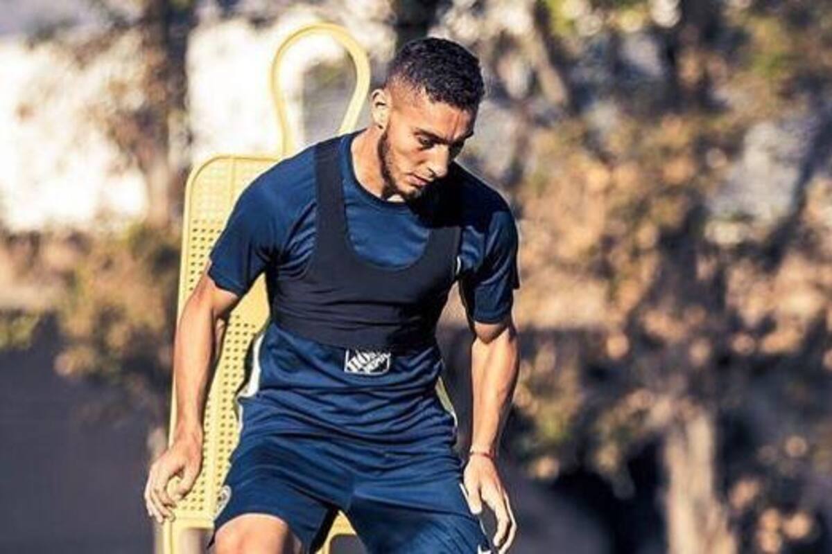 América recuperó a Sebastían Cáceres tras recuperarse de su lesión