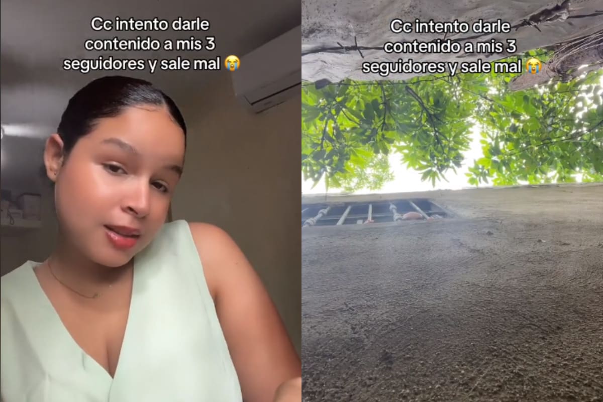 Joven intenta grabar video para TikTok pero su celular se cae desde la ventana de su cuarto | VIDEO
