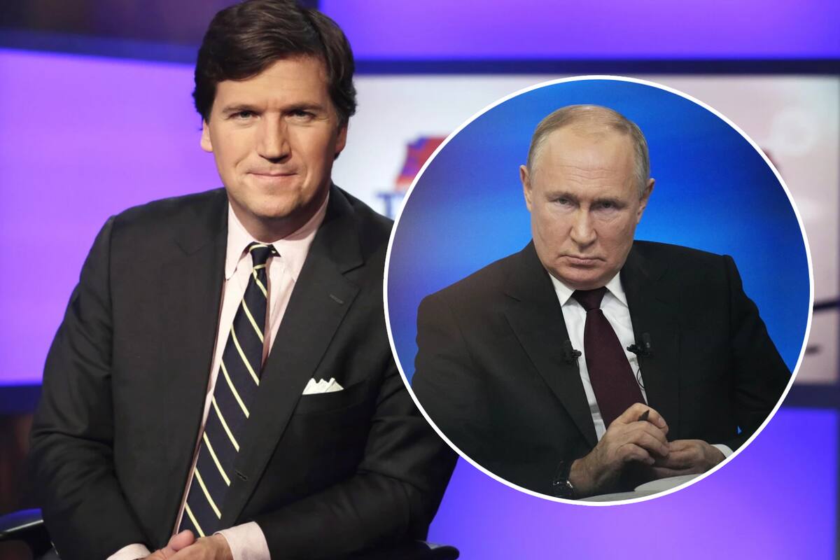Tucker Carlson entrevista a Putin con el morbo de que “nadie se anima a hacerlo”