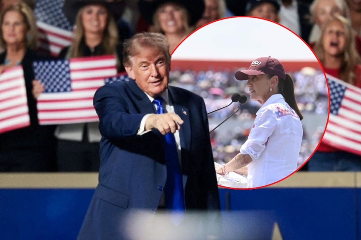 Trump vuelve reconocer las acciones de Sheinbaum contra el narcotráfico, pero exige a México detener y procesar a funcionarios corruptos que protejan a los cárteles