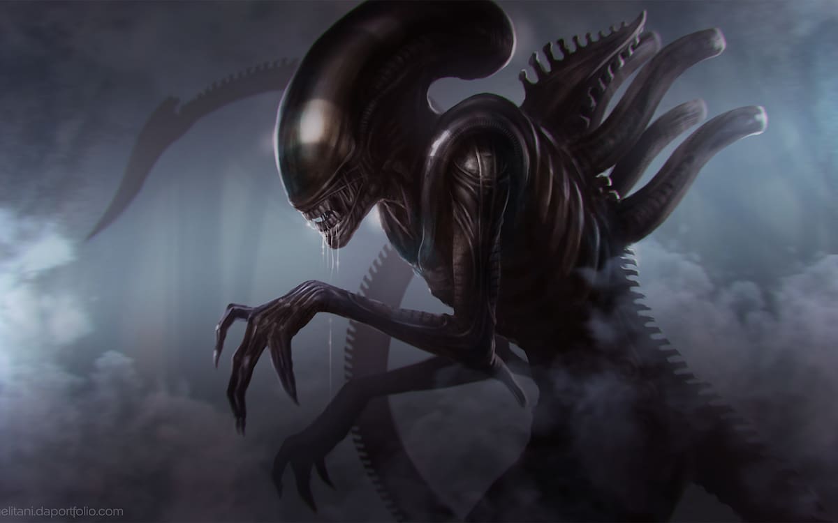 Xenomorfo de la película Alien.
