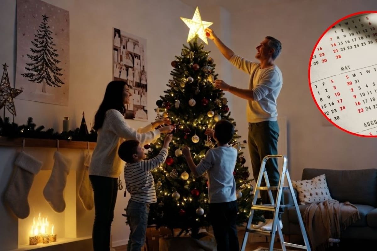 ¿Cuál es la fecha correcta para poner el árbol de Navidad? El origen religioso y la tradición que sigue vigente