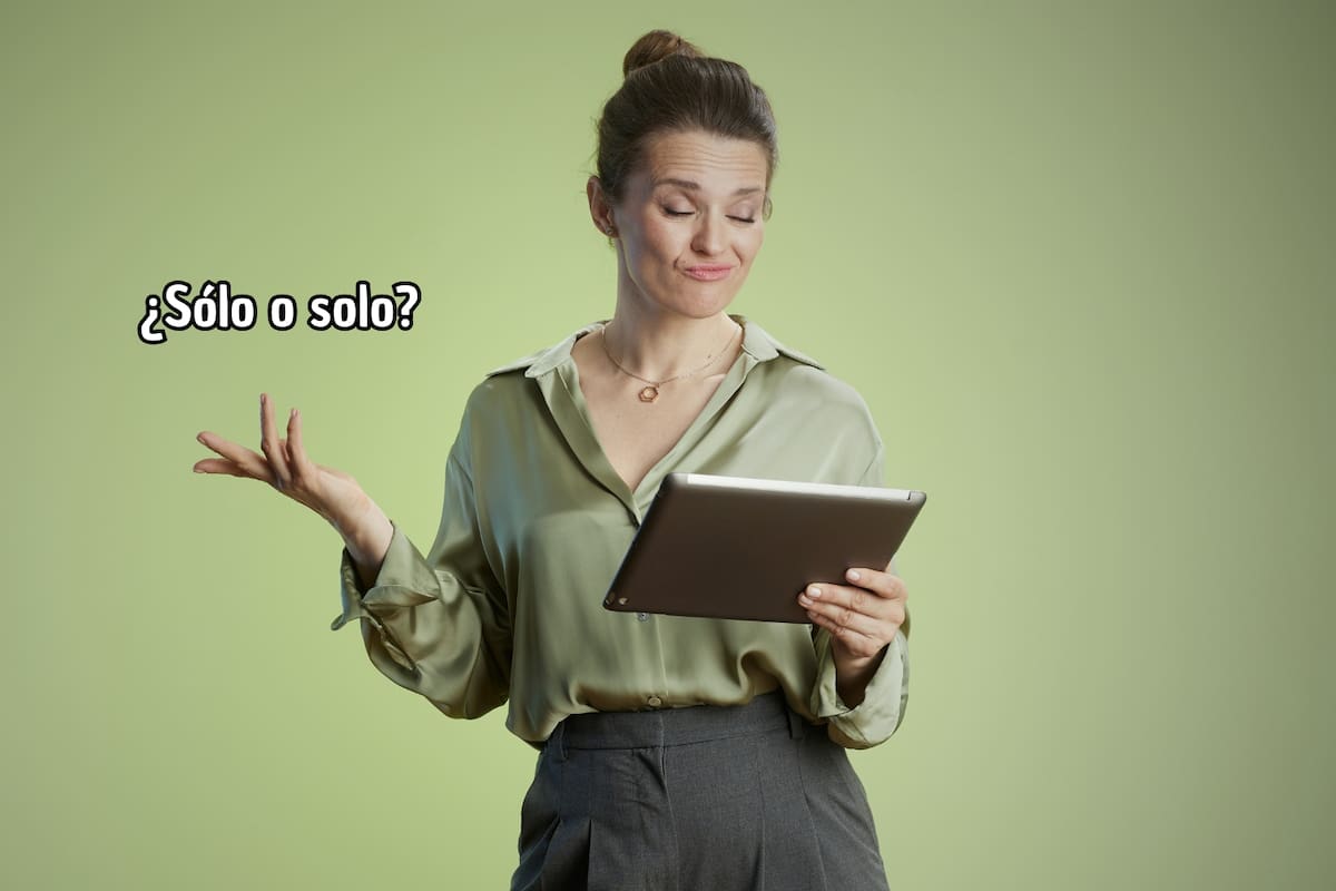 ¿Se escribe “solo” o “sólo”? La RAE aclara definitivamente cuál es la forma correcta de esta palabra y cómo usarla