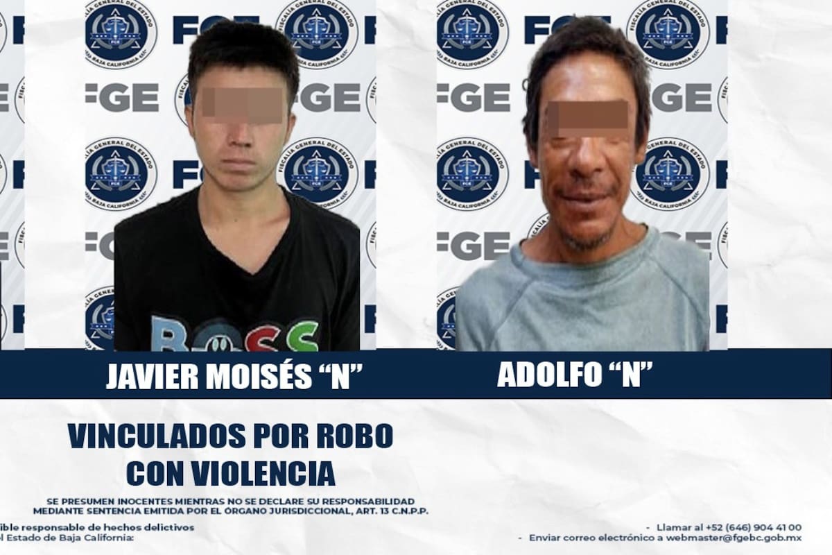 Los vinculan por robos violentos en tiendas y en la vía pública