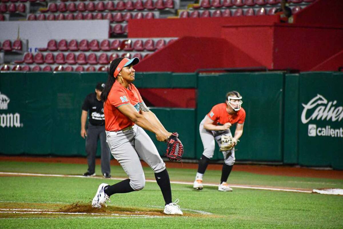 Deja tendido Veracruz a Naranjeros Femenil en LMS