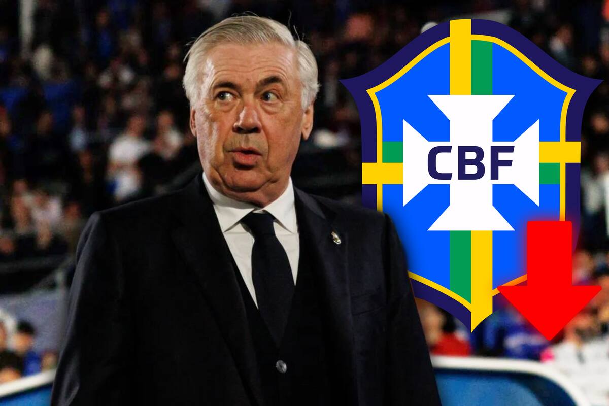 La Federación Brasileña no esperaría a Carlo Ancelotti y se cae el fichaje