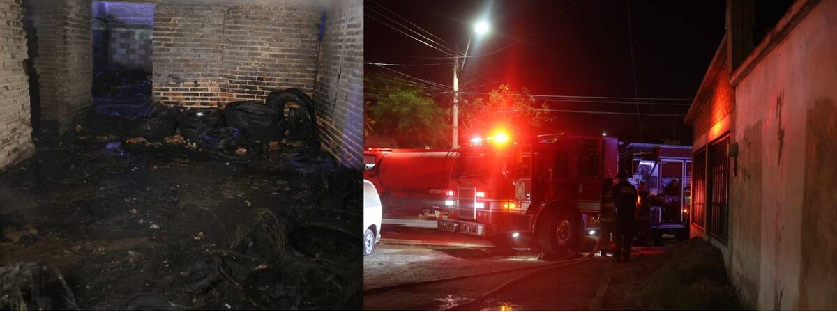 Interior y alrededores de la zona afectada | Foto: Especial