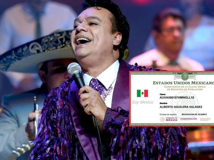Tras presunta aparición de Juan Gabriel en Francia, internautas descubren que su CURP sigue activa