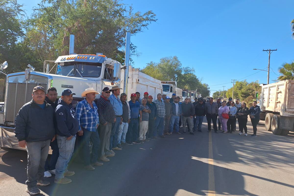 Transportistas yaquis llaman a autoridades a brindarles trabajo
