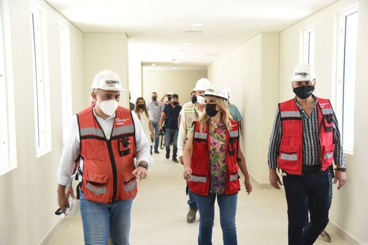 Está en la recta final construcción del nuevo Hospital General del Estado: Claudia Pavlovich Arellano, Gobernadora de Sonora