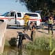 “Te estoy buscando, te quiero encontrar”: así trabajan los buzos de Bomberos en los canales de Mexicali
