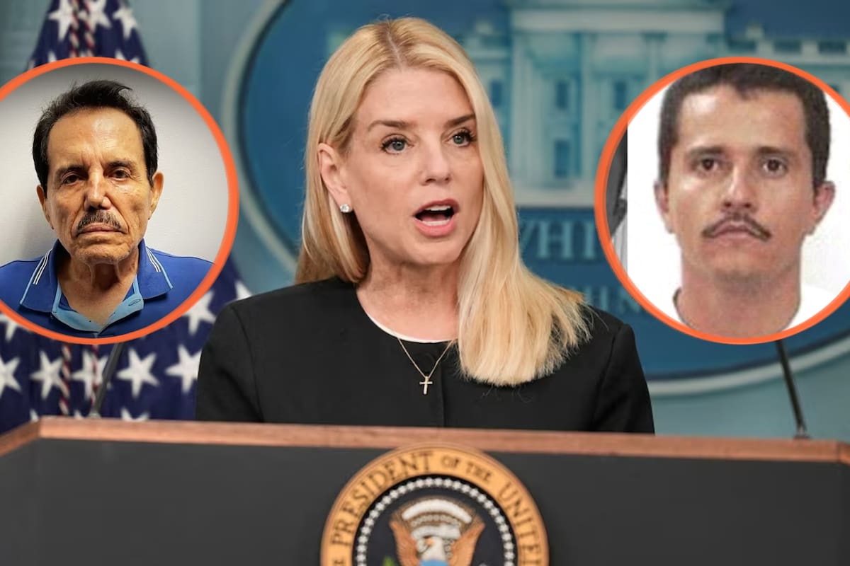 Departamento de Justicia de Estados Unidos atribuyó a Pam Bondi resultados contra el crimen organizado, incluyendo muerte de “El Mencho” y declaración de culpabilidad de “El Mayo” Zambada, y reportó más de 125 mil acusaciones federales durante la actual administración