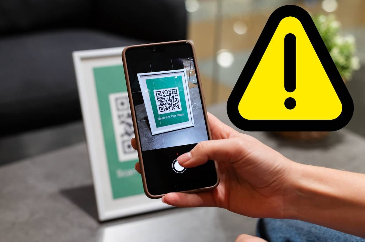 Los fraudes a través de códigos QR son una realidad, por lo que debes asegurarte de escanear sólo los que estés seguro que son auténticos