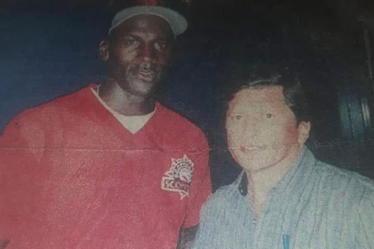 La historia de Michael Jordan con Águilas