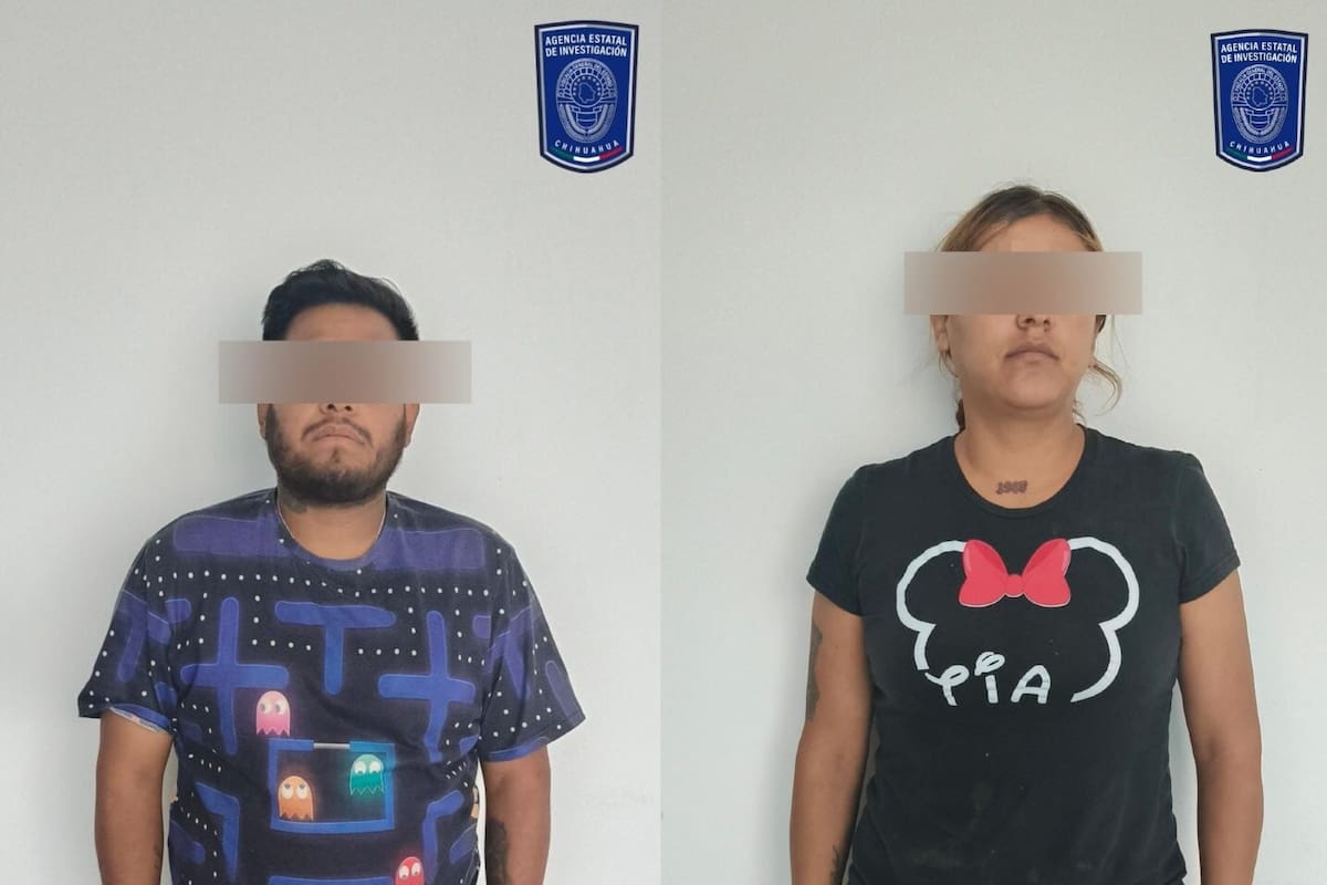 Detienen en Chihuahua a pareja que obligaba a sus hijos a mendigar en la calle