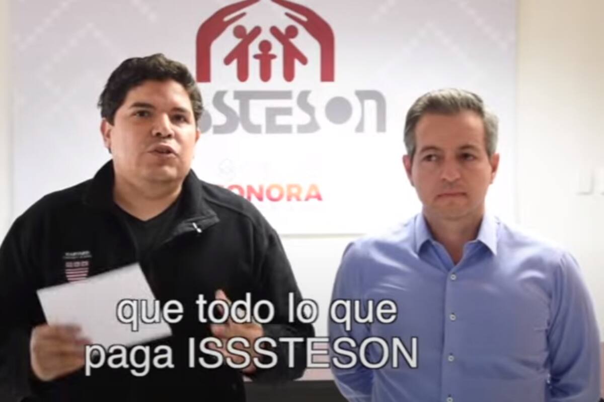Isssteson: Pago de pensiones y jubilaciones será diferido durante noviembre