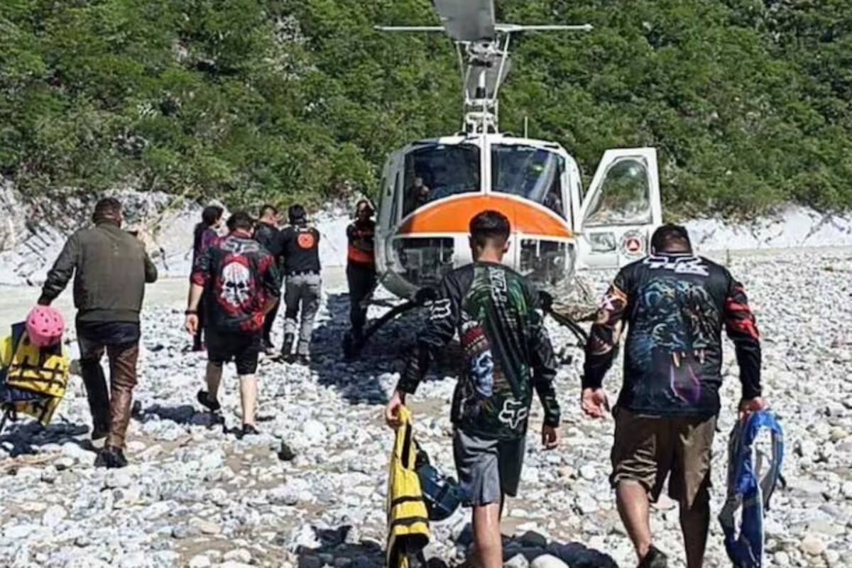 NL: Rescatan a 6 personas luego de haber sido reportadas como desaparecidas en el Río Pilón