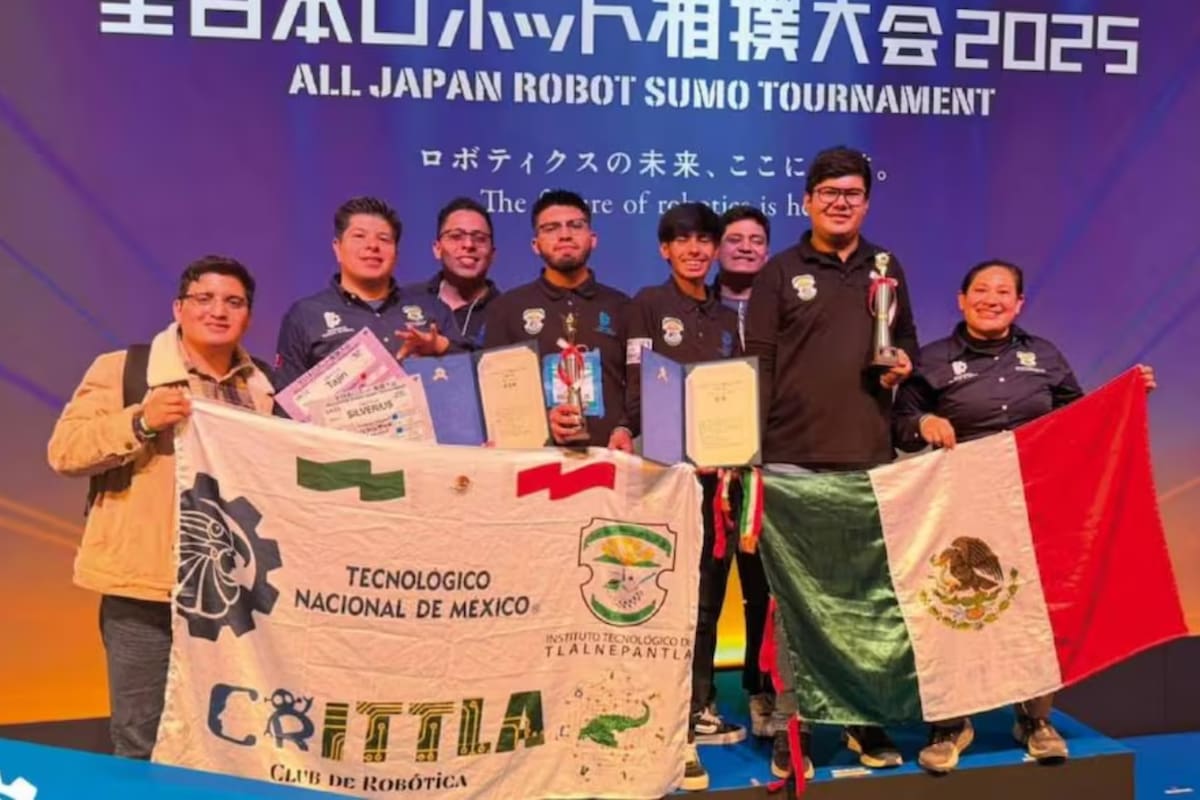 Luego de competir en Japón, Singapur y Ecuador, estudiantes del Conalep y TecNM ganan los primeros lugares en innovación y robótica