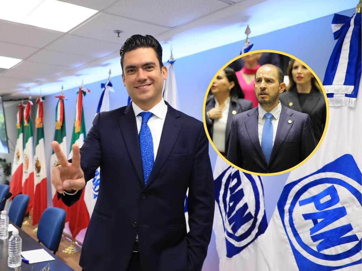 Jorge Romero, candidato a la dirigencia del PAN. | X @JorgeRoHe @MarkoCortes