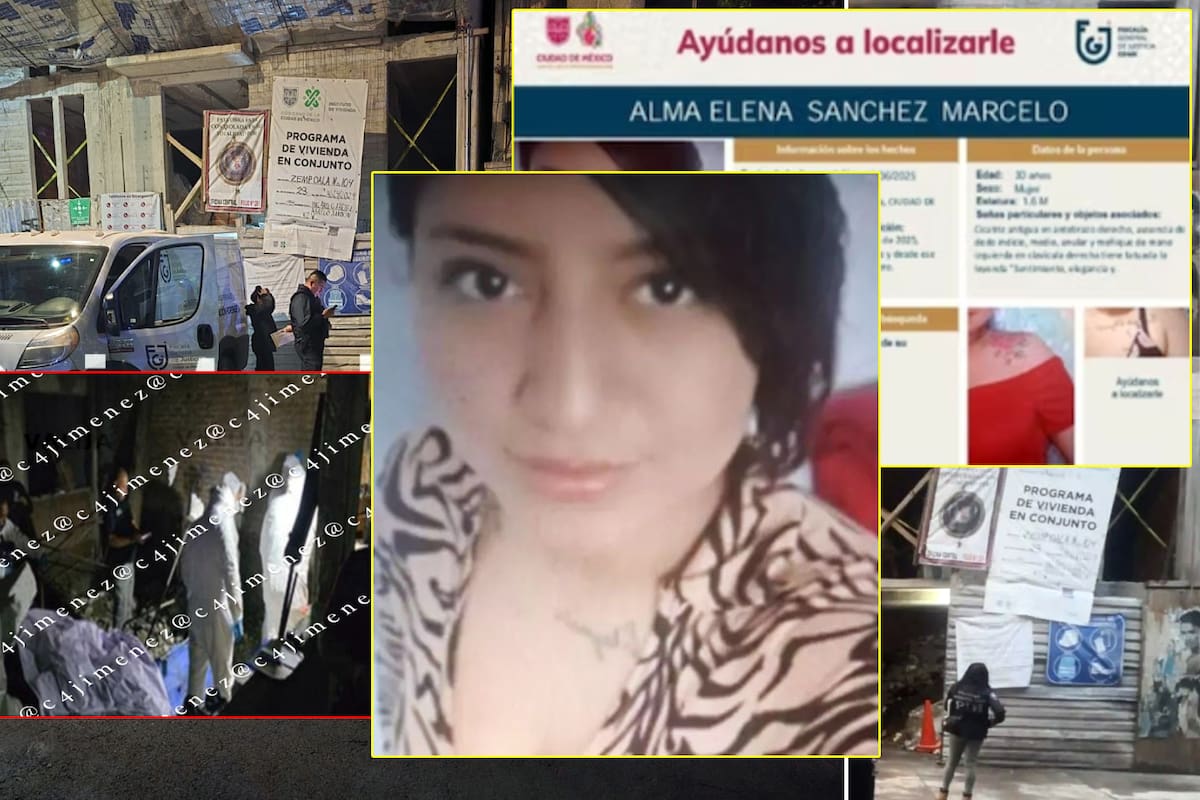 Ex de Alma Elena la mató y escondió su cuerpo entre los muros de la construcción donde ambos trabajaban; era el vigilante de la obra