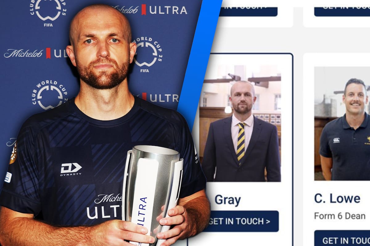 El jugador de Auckland que eliminó a Boca Juniors es maestro de una secundaria