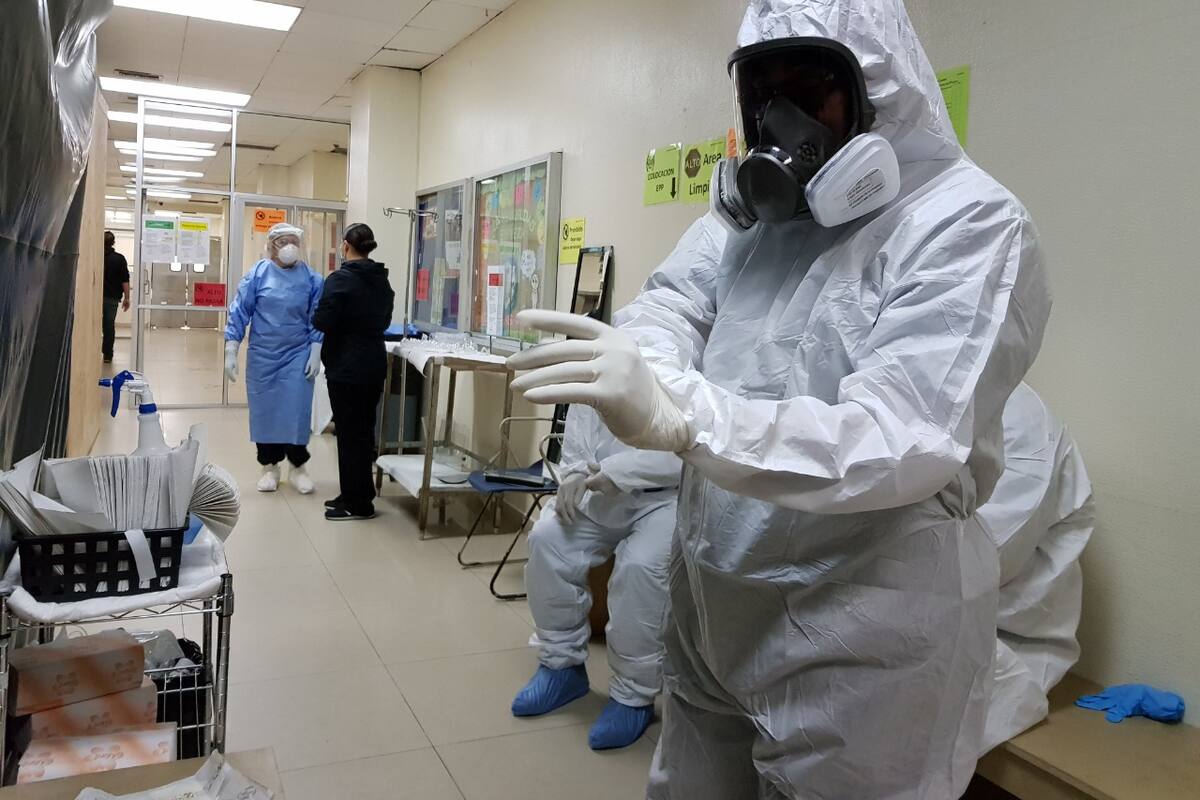 Luchan contra el Covid-19 más de mil trabajadores de la salud del HGT
