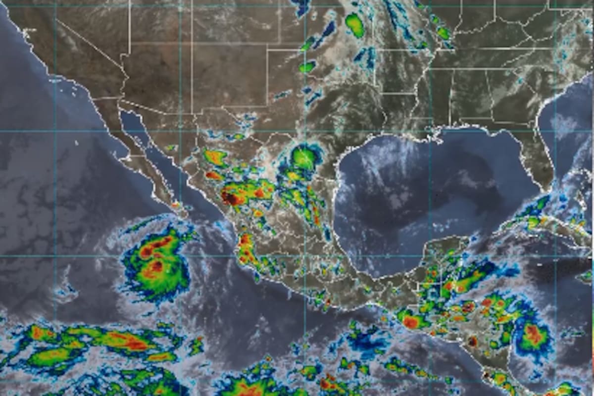 Tormenta Tropical “Mario” se desplaza paralelo a las costas de Baja California Sur; provocará lluvias fuertes y vientos