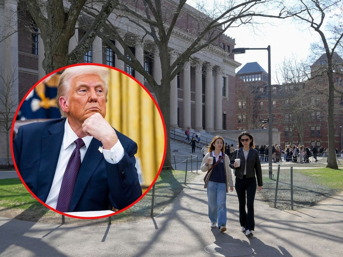 Trump vs Harvard: El presidente de EEUU anuncia que retirará todos los fondos federales restantes a la universidad "muy antisemita" de la Ivy League. | Crédito: REUTERS/EFE