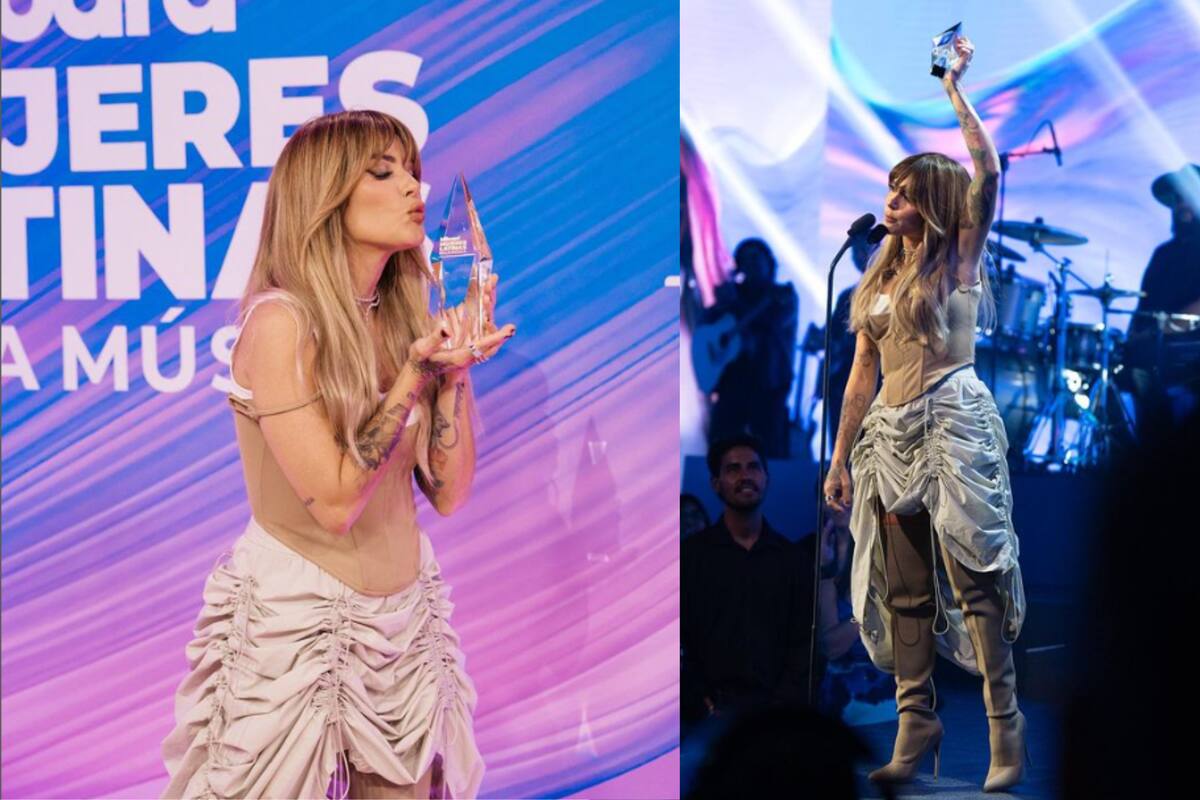 Kany García es reconocida en la gala Billboard Mujeres Latinas en la Música