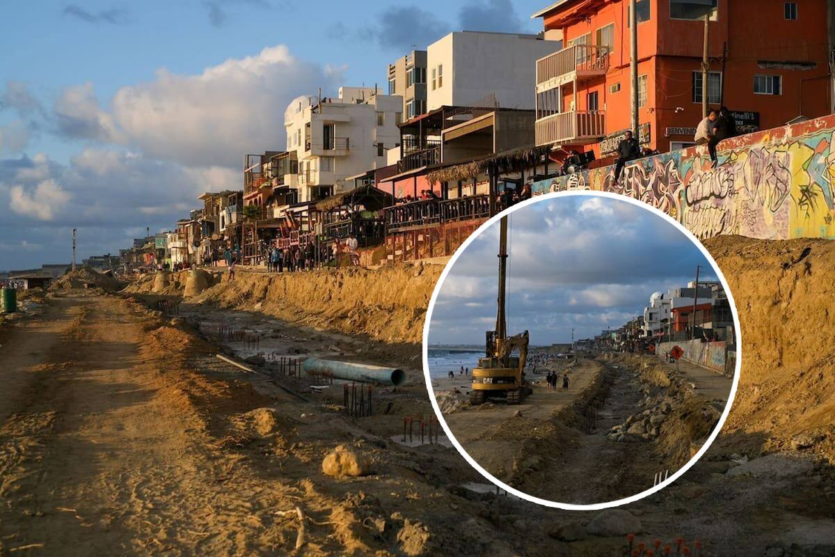 Esperan se reanude obra en Malecón de Playas de Tijuana