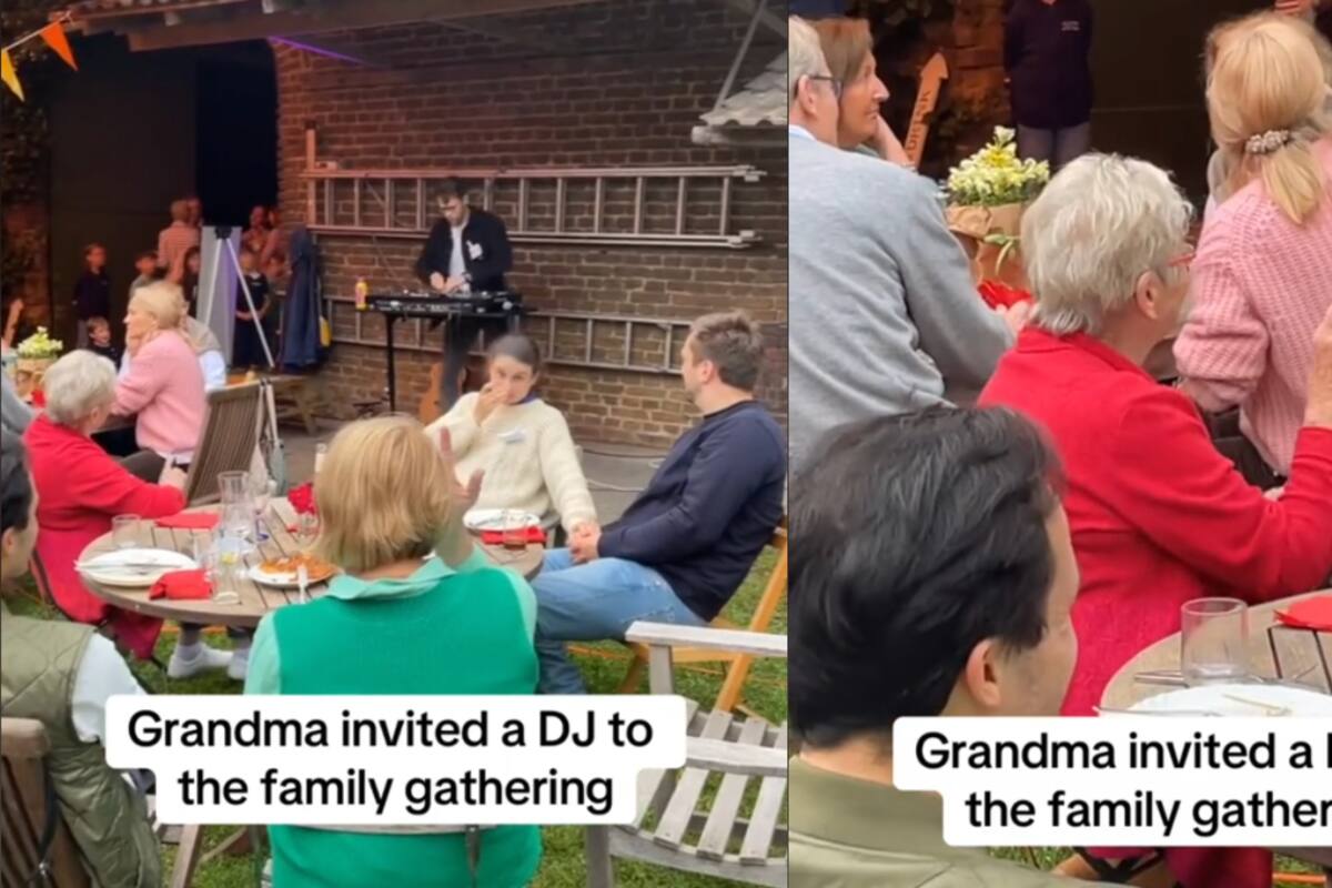 Abuelita contrata un DJ para una reunión familiar: ella era la única disfrutando de la música | VIDEO