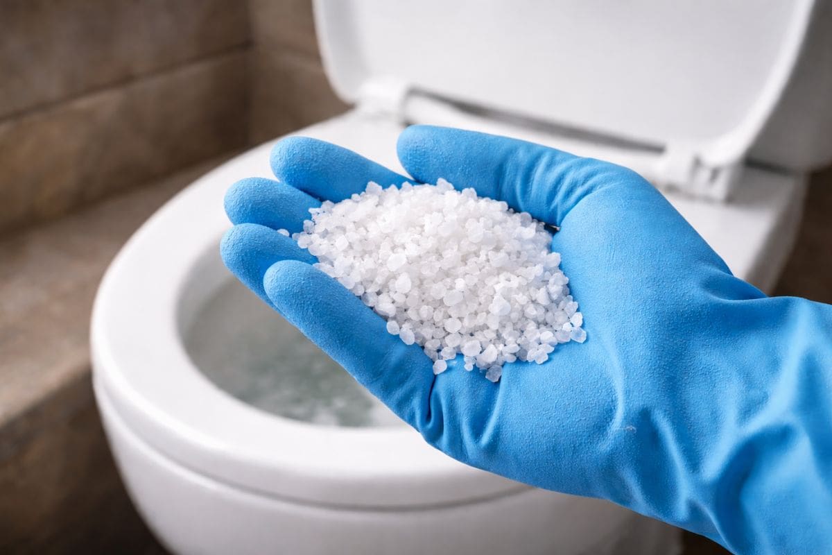 Para qué sirve tirar sal gruesa en el inodoro: remedios caseros para limpiar el baño