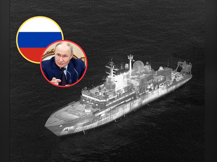 Reino Unido advierte a Rusia tras detectar barco espía Yantar cerca de Escocia