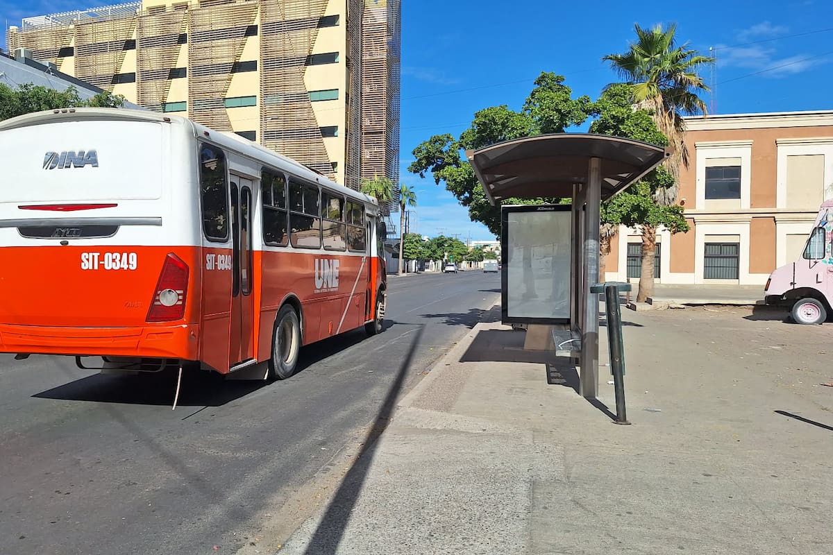 Reducen circulación de camiones de transporte urbano este 25 de diciembre en Hermosillo