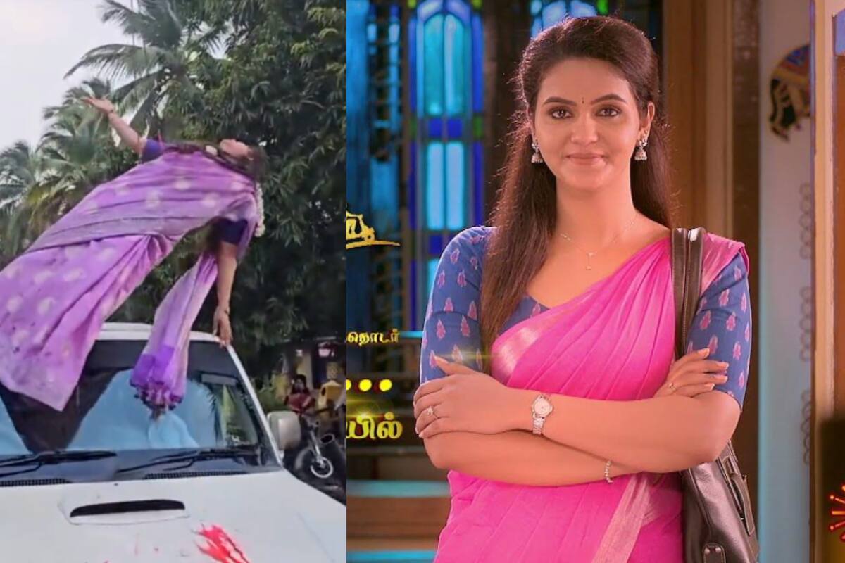 Así se graban las escenas de riesgo en las series indias