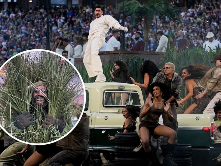 Cuánto cuesta el disfraz de arbusto del show de Bad Bunny en el Super Bowl LX, lo ponen a la venta en eBay