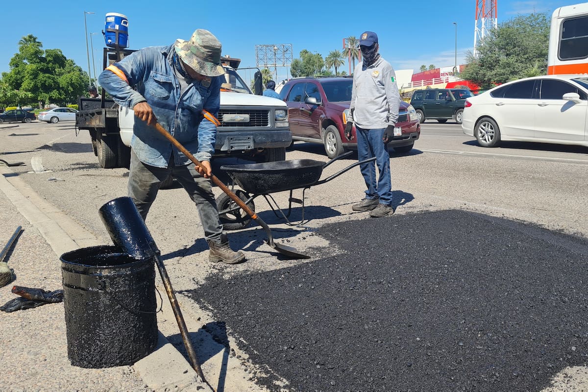 Bacheo en Hermosillo: estas son las calles y obras en proceso que avanzan esta semana en distintas colonias