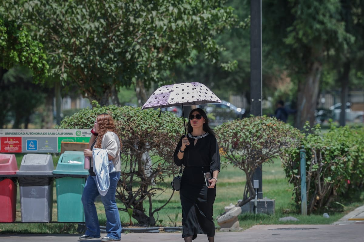 Pronostican hasta 41°C en Mexicali y sensación térmica de 42 grados este jueves