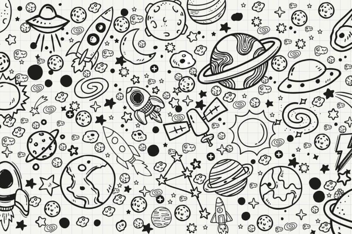 ¿Puedes encontrar la fresa escondida en el espacio?