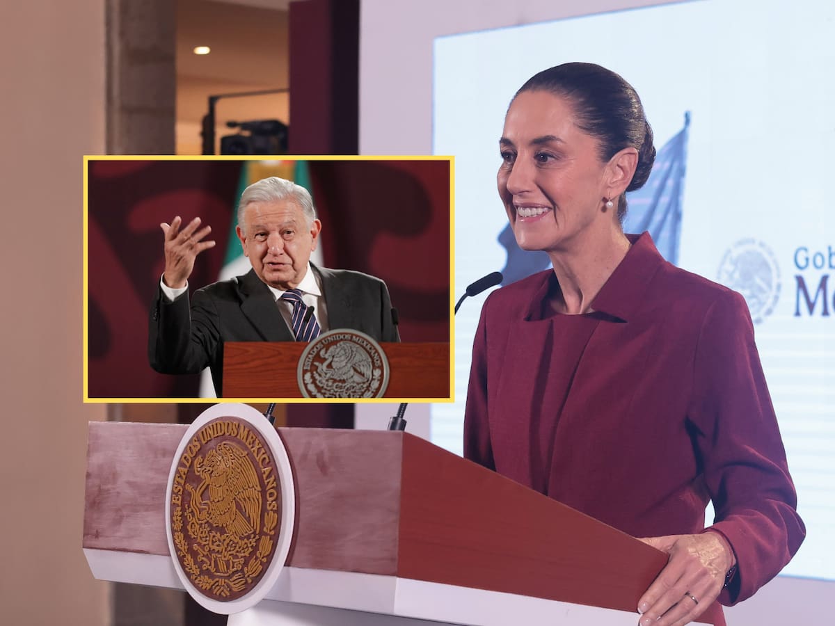 Ilustrativa de archivo. El expresidente Andrés Manuel López Obrador (cuadro a la izquierda) y la presidenta Claudia Sheinbaum. | Crédito: Presidencia