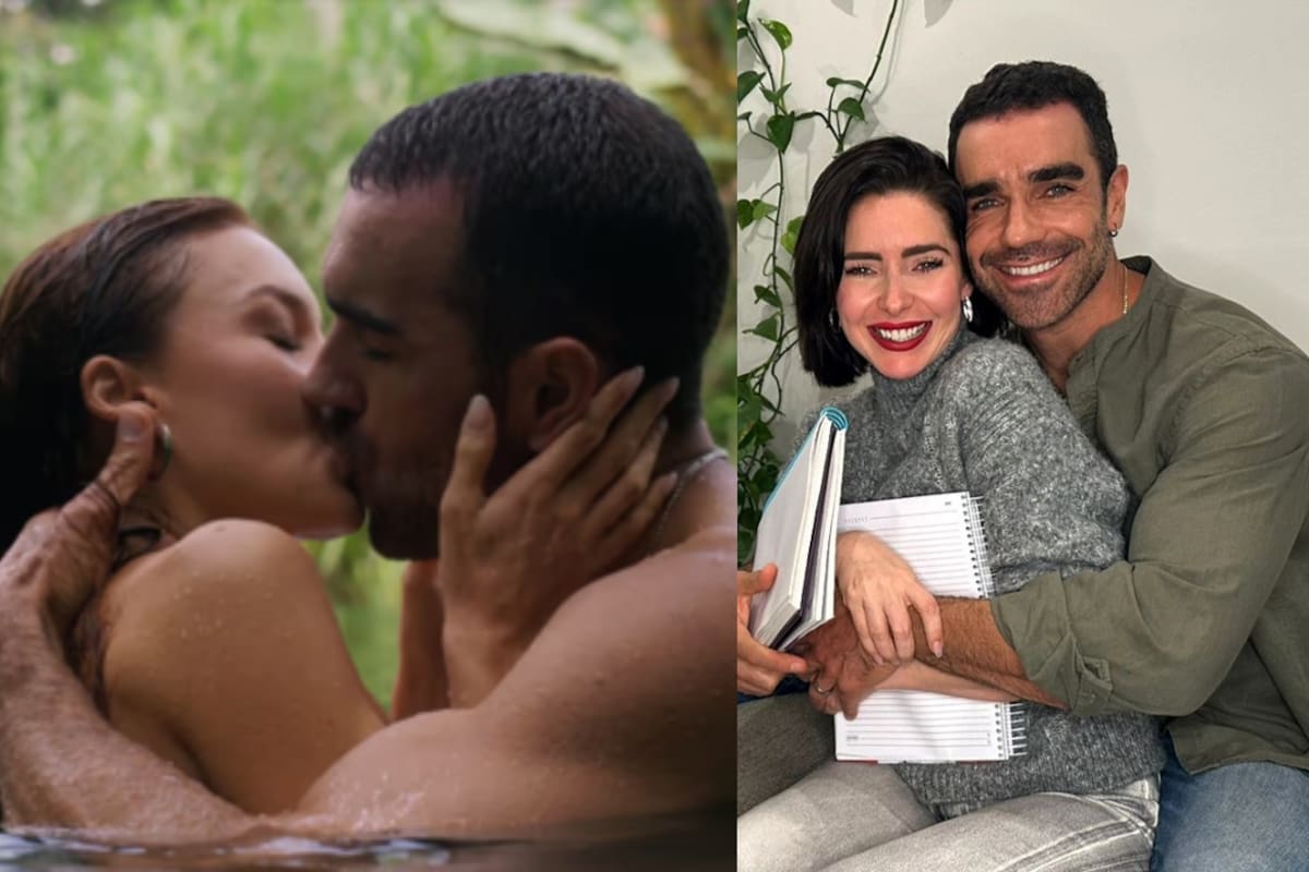 Ariadne Díaz reacciona a los besos de Angelique Boyer con su esposo Marcus Ornellas en Doménica Montero: “Si se van a dar besos así ni se los den”