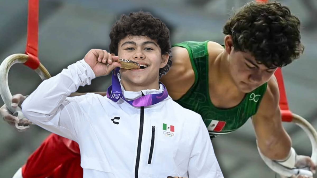 Con tan solo 16 años, el mexicano Lorenzo Zaragoza arrasó en Alemania y ganó medalla de oro en la Copa de Gimnasia Artística