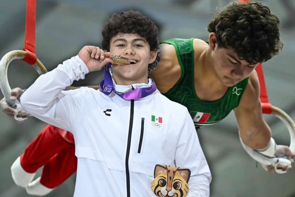 Con tan solo 16 años, el mexicano Lorenzo Zaragoza arrasó en Alemania y ganó medalla de oro en la Copa de Gimnasia Artística