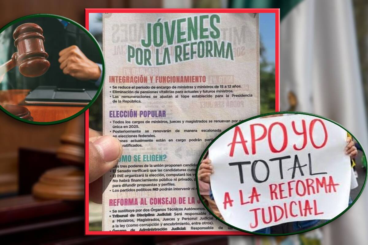 ¿Dónde y cuándo serán las marchas estudiantiles a favor de la Reforma al Poder Judicial?