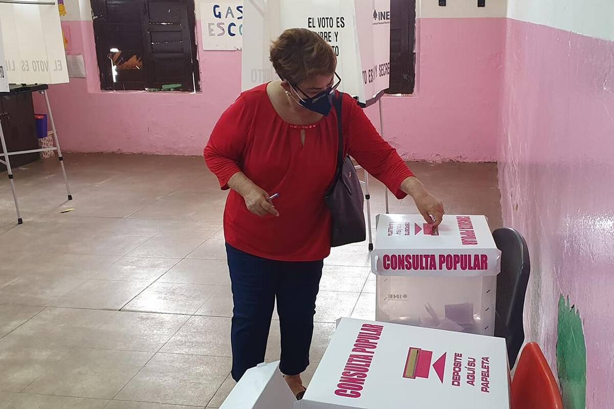 Consulta popular en Sonora: Inicia con poca participación consulta popular 2021 en Navojoa
